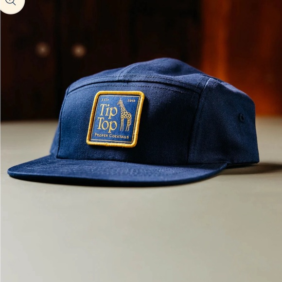 Tip Top Cocktails Limited Edition Navy 5-Panel Racer Hat - Picture 2 of 5